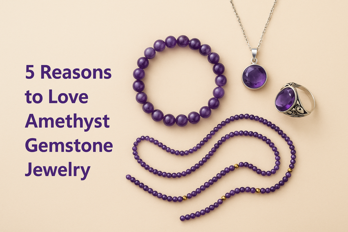 Amethyst Gemstone Jewelry